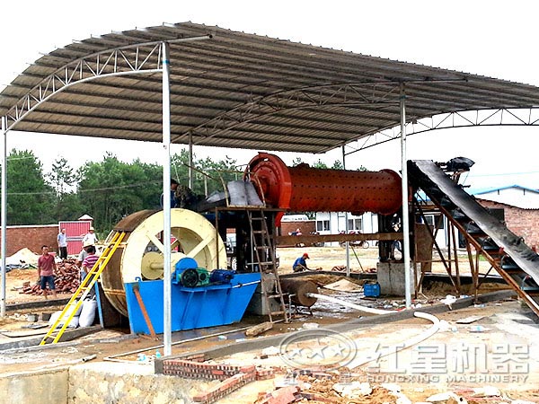 棒磨機現場圖 棒磨機現場圖